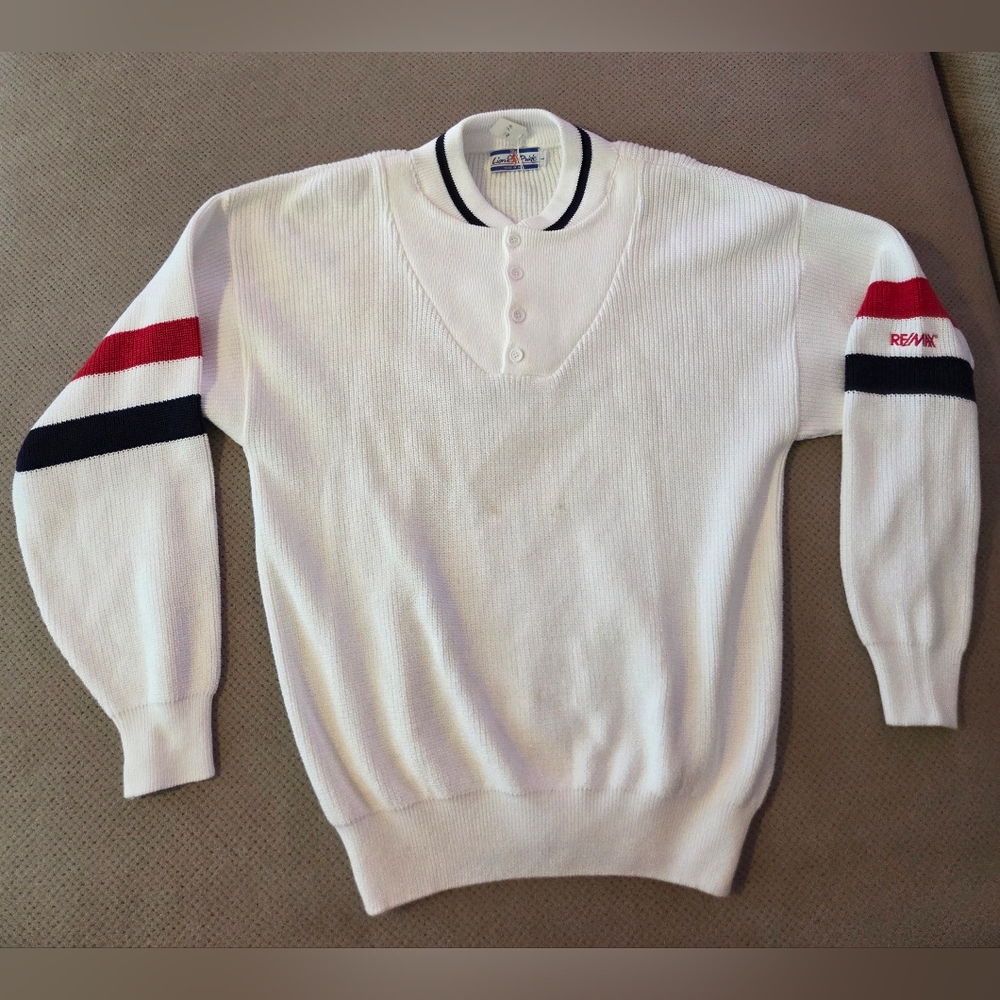 NEW Vintage The Lion's Pride  Men's Large Sweater  Made In USA RE/MAX